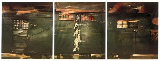 gaston_orellana_the_train_in_flames